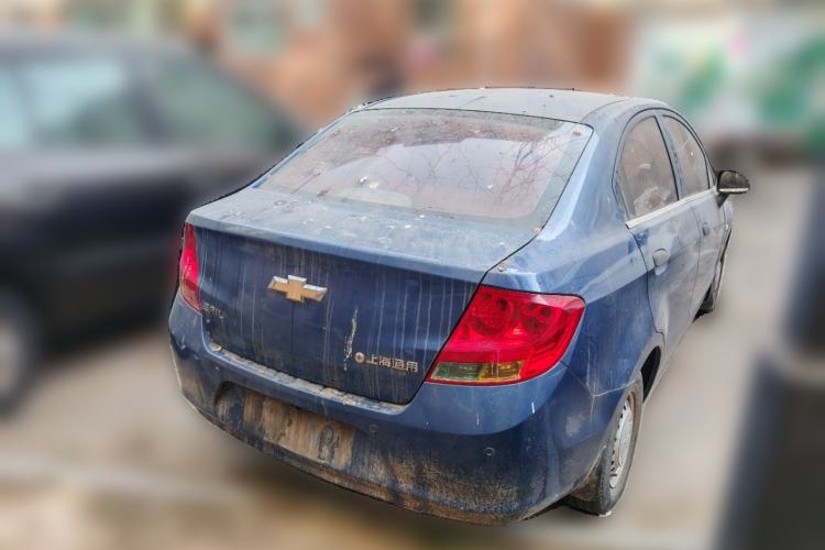 Used Chevrolet Sail 2010 Sedan 1.2L Manual Warm Edition Rear Right 45 Deg