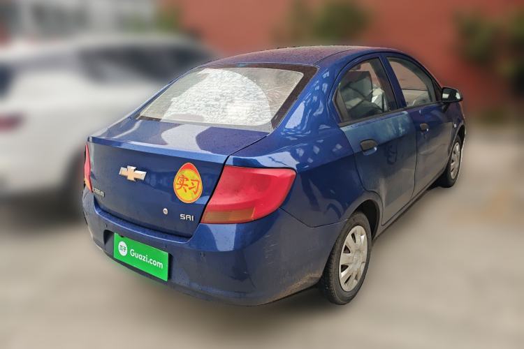 Used Chevrolet Sail 2010 Sedan 1.4L Manual Ideal Edition Rear Right 45 Deg