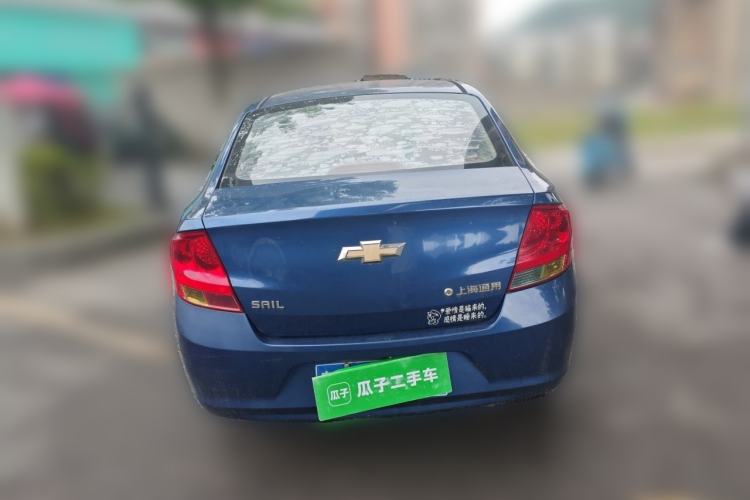 Used Chevrolet Sail 2010 Sedan 1.2L Manual Warm Edition Rear