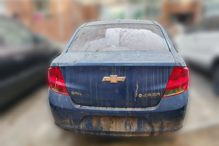 Used Chevrolet Sail 2010 Sedan 1.2L Manual Warm Edition Rear