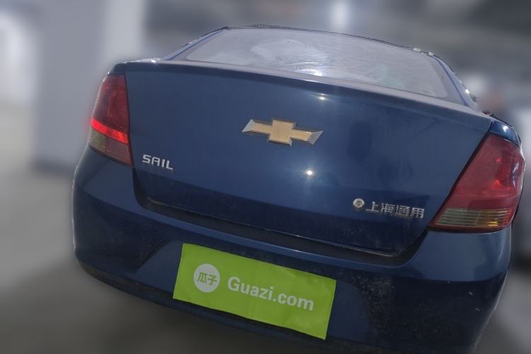 Used Chevrolet Sail 2010 Sedan 1.2L Manual Warm Edition Rear