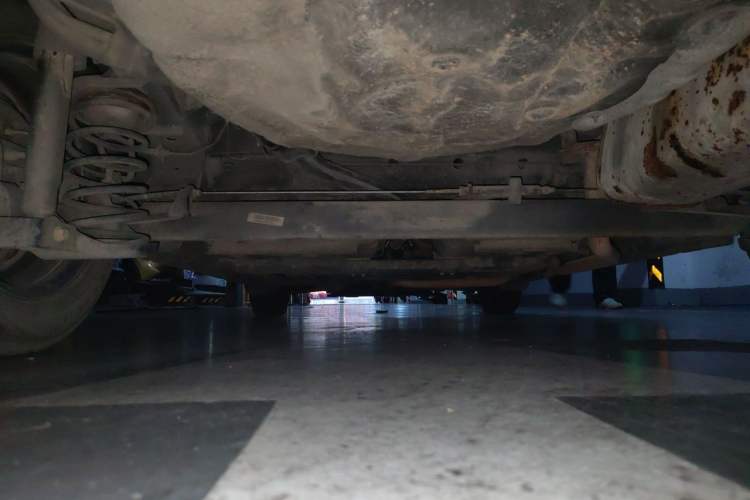 Used Chevrolet Sail 2010 Sedan 1.4L Manual Ideal Edition Chassis Rear