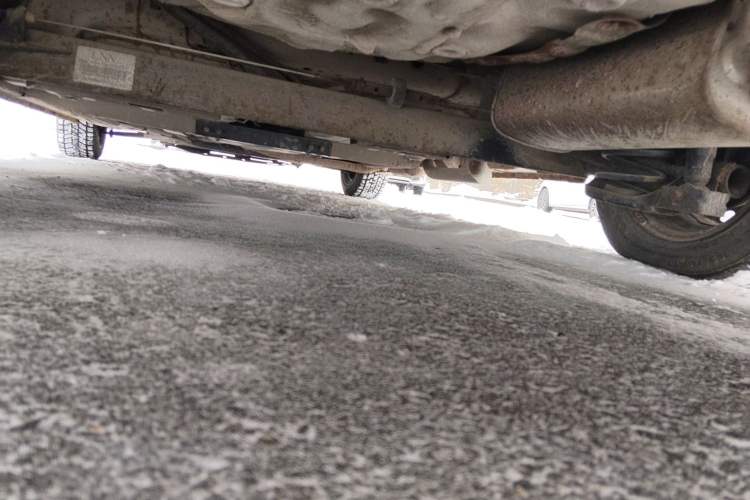 Used Chevrolet Sail 2010 Sedan 1.2L Manual Ideal Edition Chassis Rear