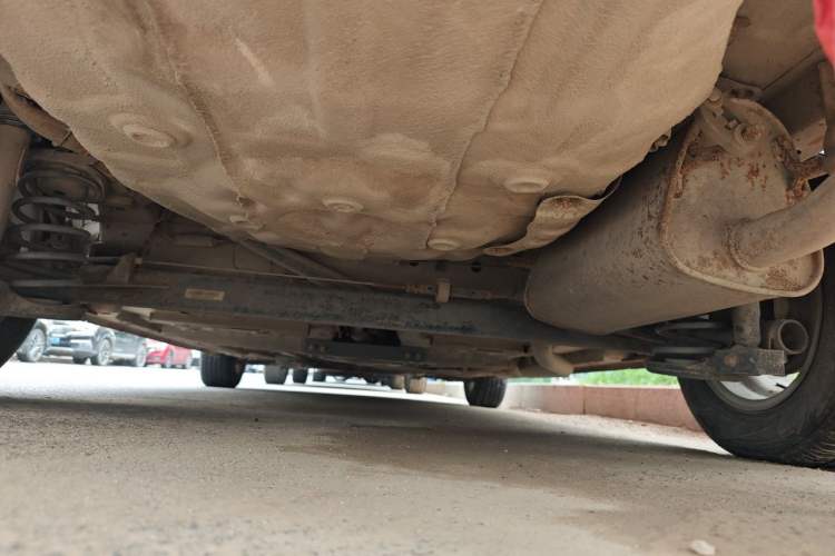 Used Chevrolet Sail 2010 Sedan 1.2L Manual Warm Edition Chassis Rear