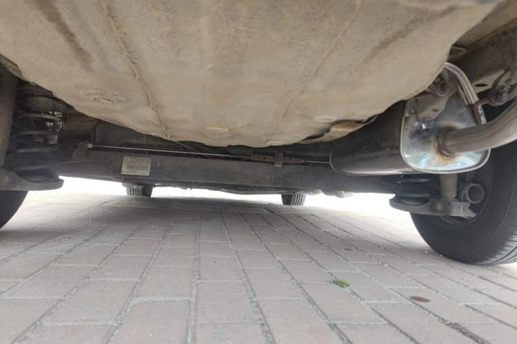 Used Chevrolet Sail 2010 Sedan 1.2L Manual Warm Edition Chassis Rear