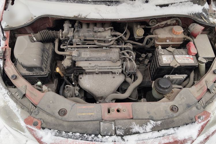 Used Chevrolet Sail 2010 Sedan 1.2L Manual Ideal Edition Engine Bay