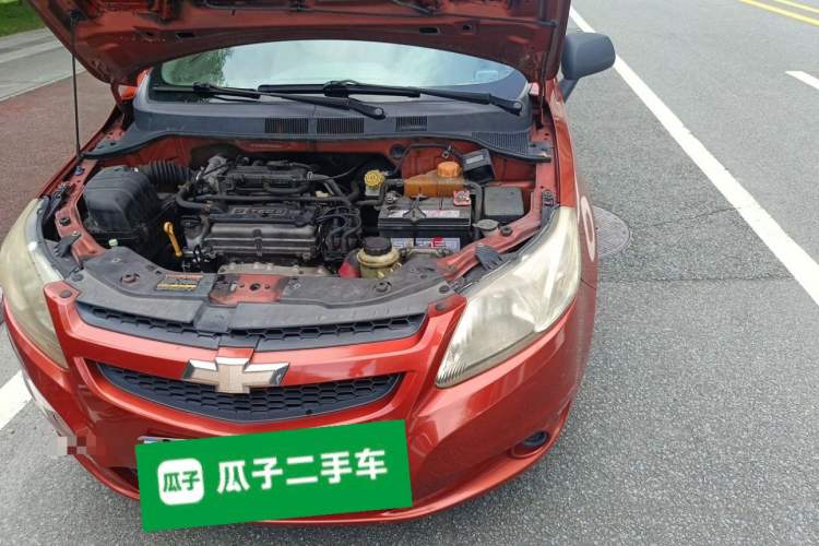 Used Chevrolet Sail 2010 Hatchback 1.2L Manual Warm Edition Engine Bay Left