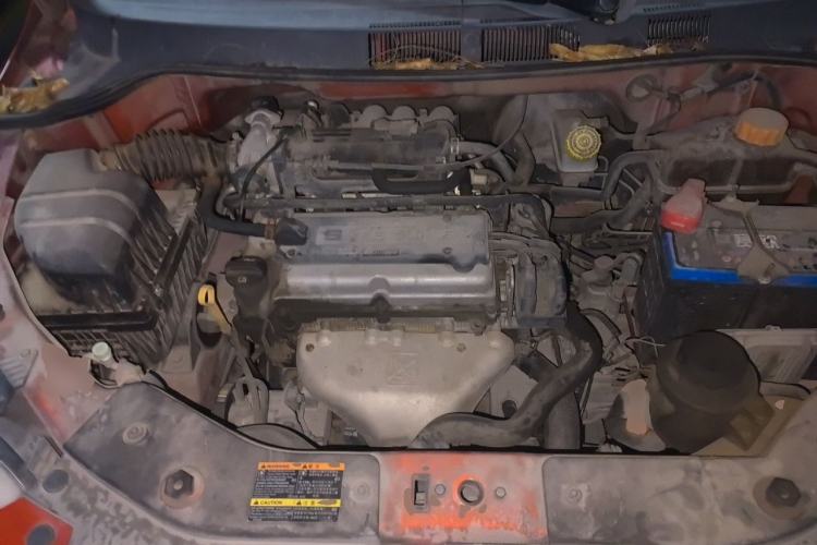 Used Chevrolet Sail 2010 Sedan 1.2L Manual Warm Edition Engine Bay