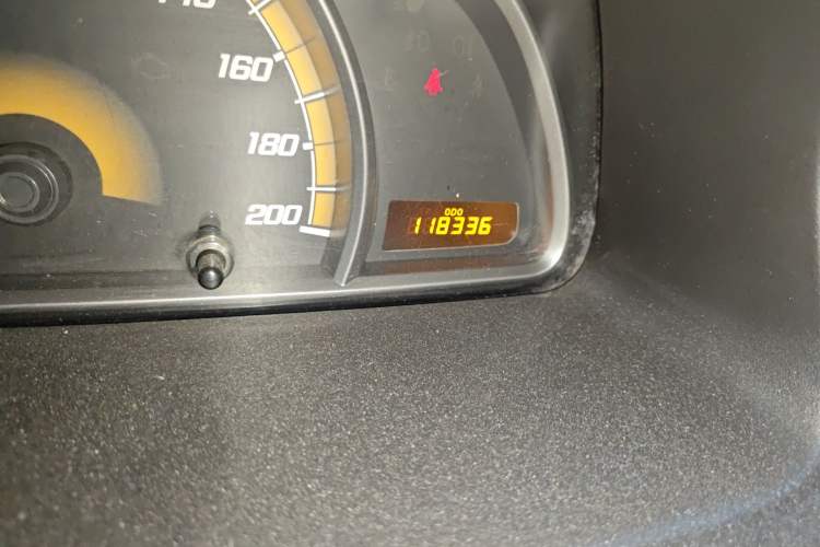 Used Chevrolet Sail 2010 Sedan 1.2L Manual Warm Edition Odometer Close Up