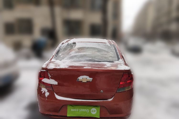 Used Chevrolet Sail 2010 Sedan 1.2L Manual Ideal Edition Rear