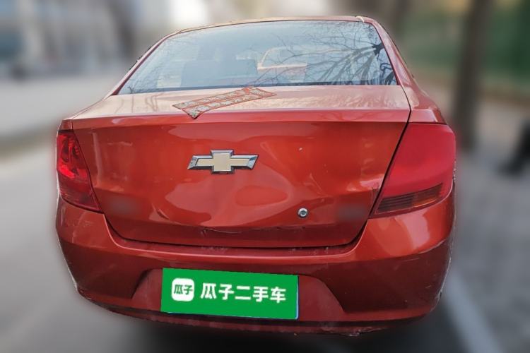 Used Chevrolet Sail 2010 Sedan 1.2L Manual Warm Edition Rear