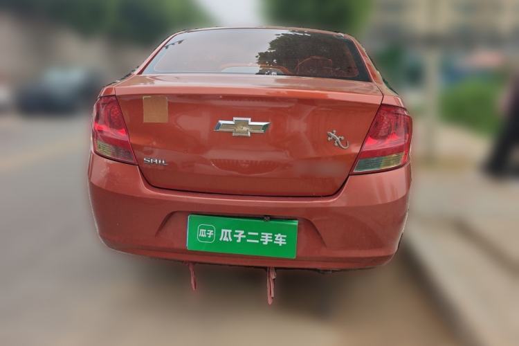Used Chevrolet Sail 2010 Sedan 1.2L Manual Warm Edition Rear