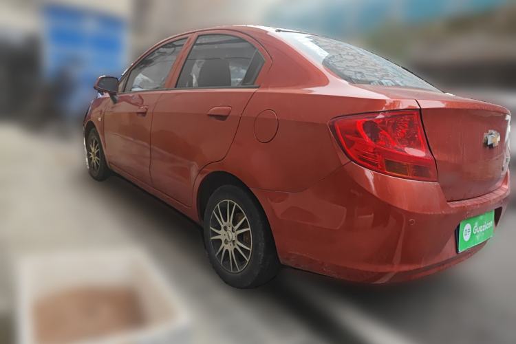 Used Chevrolet Sail 2010 Sedan 1.4L Manual Enjoyment Edition Rear Left 45 Deg