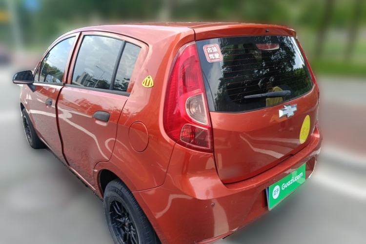 Used Chevrolet Sail 2010 Hatchback 1.2L Manual Warm Edition Rear Left 45 Deg