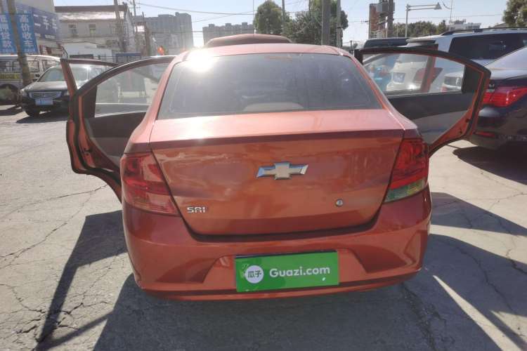Used Chevrolet Sail 2010 Sedan 1.2L Manual Fashion Edition Rear