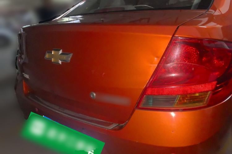 Used Chevrolet Sail 2010 Sedan 1.2L Manual Warm Edition Rear