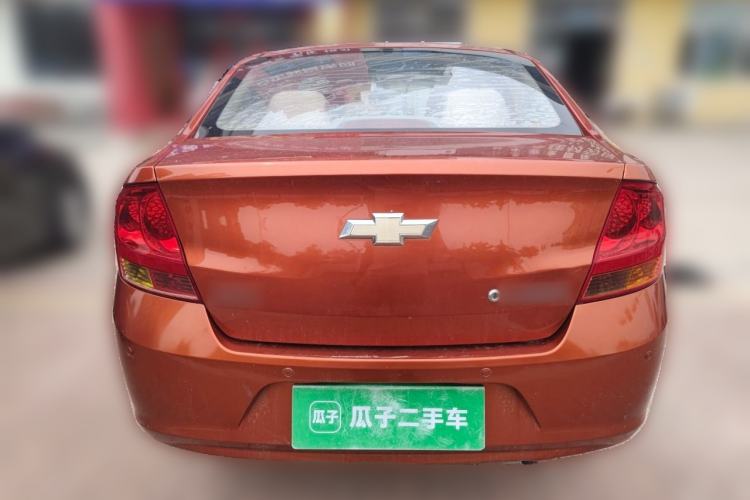 Used Chevrolet Sail 2010 Sedan 1.2L Manual Warm Edition Rear