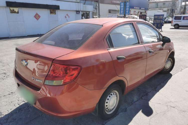 Used Chevrolet Sail 2010 Sedan 1.2L Manual Fashion Edition Rear Right 45 Deg