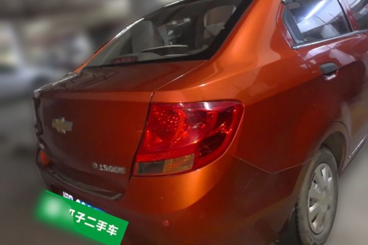 Used Chevrolet Sail 2010 Sedan 1.2L Manual Warm Edition Rear Right 45 Deg