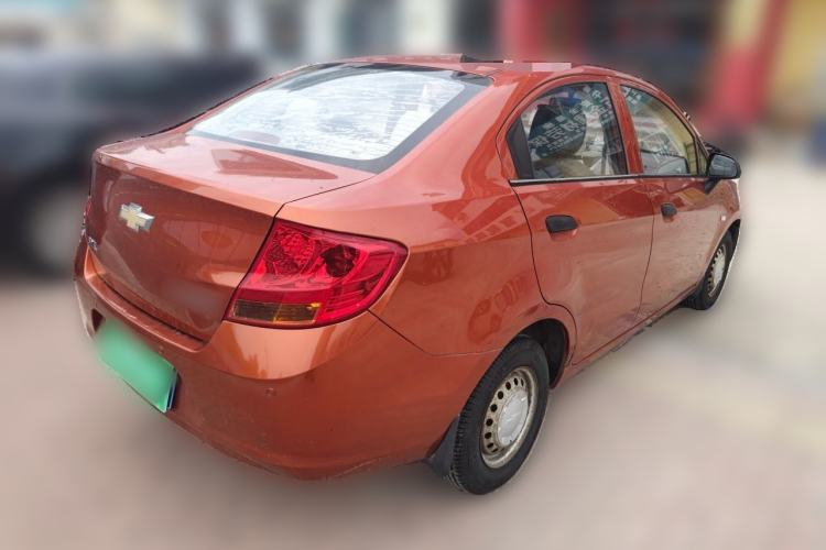 Used Chevrolet Sail 2010 Sedan 1.2L Manual Warm Edition Rear Right 45 Deg