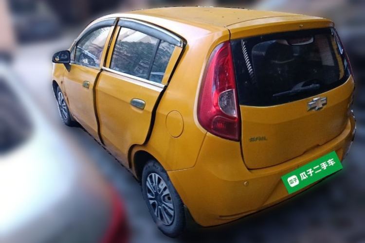 Used Chevrolet Sail 2010 Hatchback 1.2L Manual Warm Edition Rear Left 45 Deg