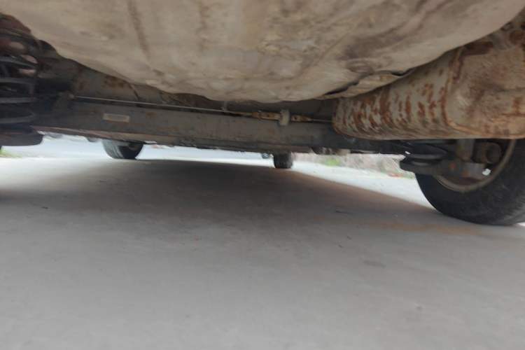 Used Chevrolet Sail 2010 Sedan 1.2L Manual Warm Edition Chassis Rear