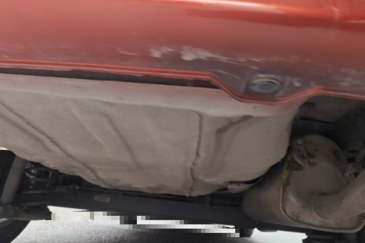 Used Chevrolet Sail 2010 Sedan 1.2L Manual Warm Edition Chassis Rear