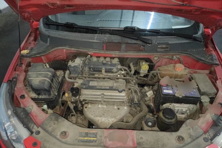 Used Chevrolet Sail 2010 Hatchback 1.2L AMT Ideal Edition Engine Bay
