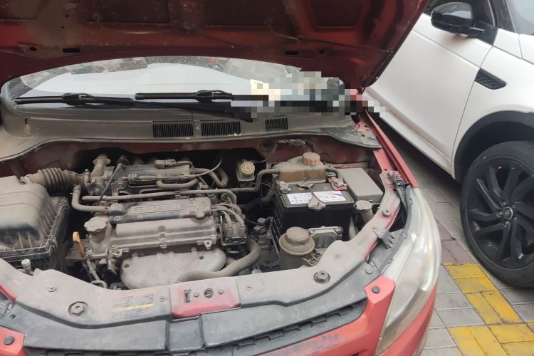 Used Chevrolet Sail 2010 Sedan 1.2L Manual Fashion Edition Engine Bay Left