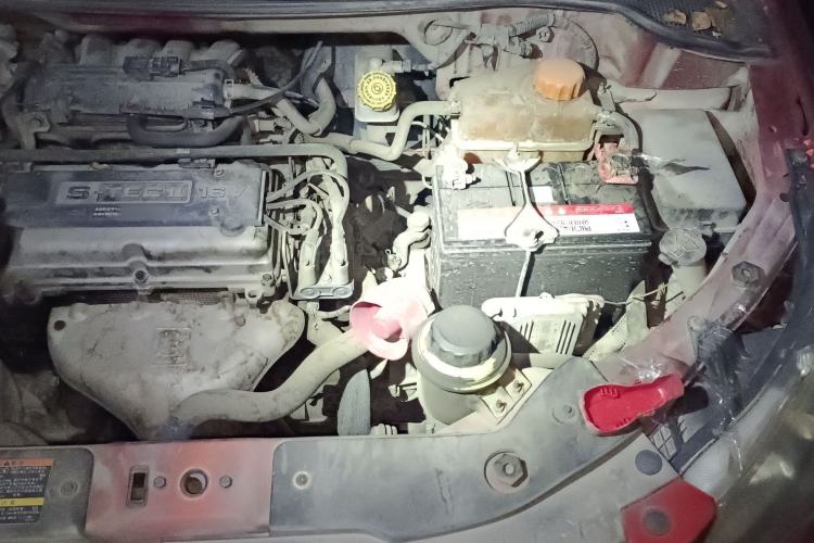 Used Chevrolet Sail 2010 Sedan 1.2L Manual Fashion Edition Engine Bay Left