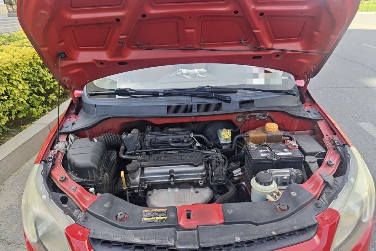 Used Chevrolet Sail 2010 Hatchback 1.2L AMT Ideal Edition Engine Bay