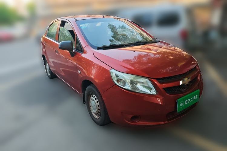 Used Chevrolet Sail 2010 Sedan 1.2L Manual Fashion Edition Front Right 45 Deg