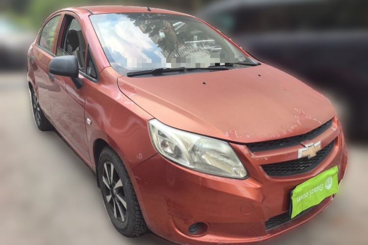 Used Chevrolet Sail 2010 Sedan 1.2L AMT Ideal Edition Front Right 45 Deg