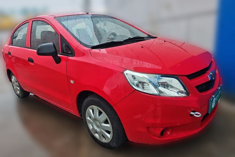 Used Chevrolet Sail 2010 Sedan 1.2L AMT Ideal Edition Front Right 45 Deg