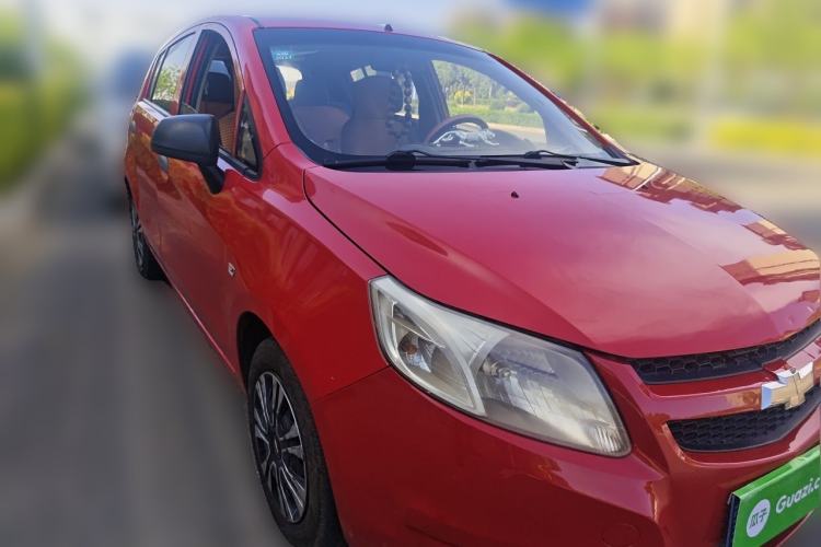 Used Chevrolet Sail 2010 Hatchback 1.2L AMT Ideal Edition Front Right 45 Deg