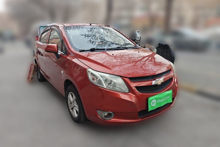 Used Chevrolet Sail 2010 Sedan 1.2L Manual Warm Edition Front Right 45 Deg
