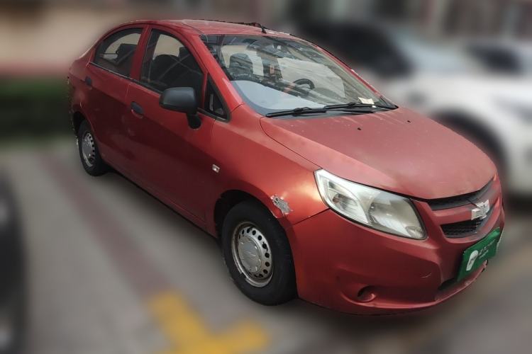Used Chevrolet Sail 2010 Sedan 1.2L Manual Fashion Edition Front Right 45 Deg