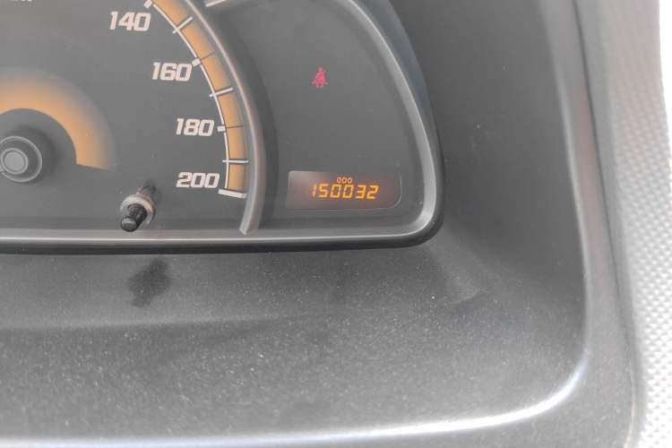 Used Chevrolet Sail 2010 Sedan 1.2L Manual Fashion Edition Odometer Close Up