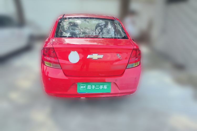 Used Chevrolet Sail 2010 Sedan 1.4L Manual Ideal Edition Rear
