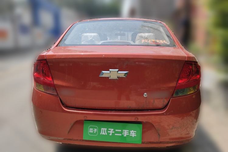 Used Chevrolet Sail 2010 Sedan 1.2L Manual Fashion Edition Rear
