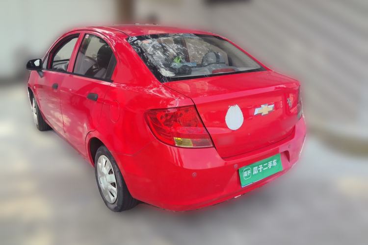 Used Chevrolet Sail 2010 Sedan 1.4L Manual Ideal Edition Rear Left 45 Deg