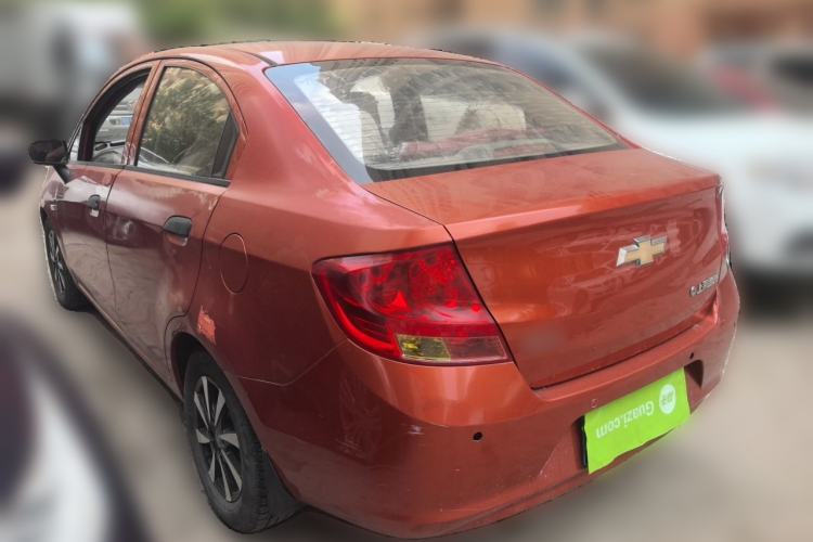 Used Chevrolet Sail 2010 Sedan 1.2L AMT Ideal Edition Rear Left 45 Deg