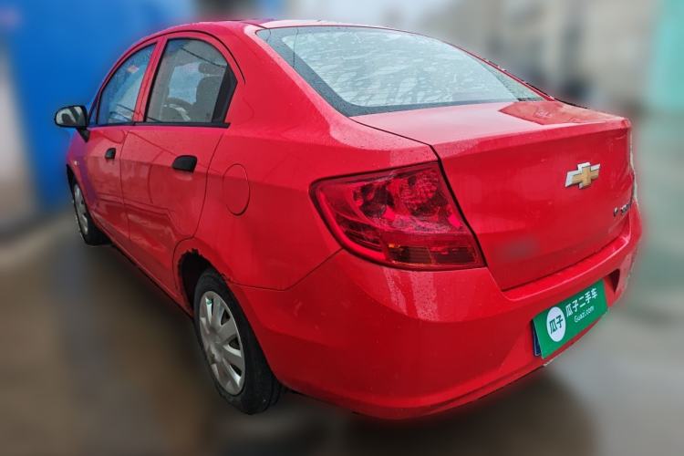 Used Chevrolet Sail 2010 Sedan 1.2L AMT Ideal Edition Rear Left 45 Deg