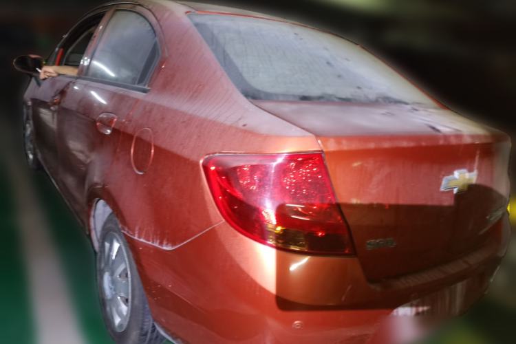 Used Chevrolet Sail 2010 Sedan 1.4L AMT Excellence Edition Rear Left 45 Deg