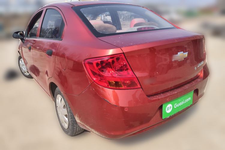 Used Chevrolet Sail 2010 Sedan 1.2L AMT Ideal Edition Rear Left 45 Deg