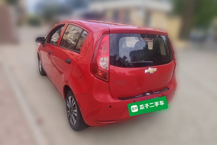 Used Chevrolet Sail 2010 Hatchback 1.2L AMT Ideal Edition Rear Left 45 Deg