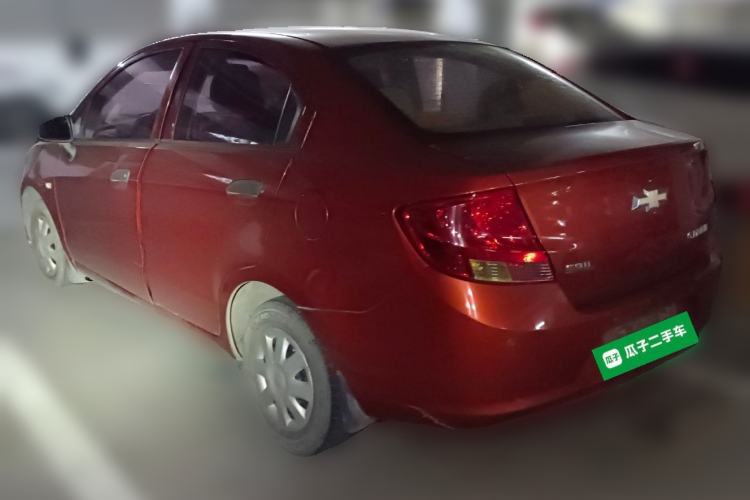 Used Chevrolet Sail 2010 Sedan 1.2L Manual Fashion Edition Rear Left 45 Deg