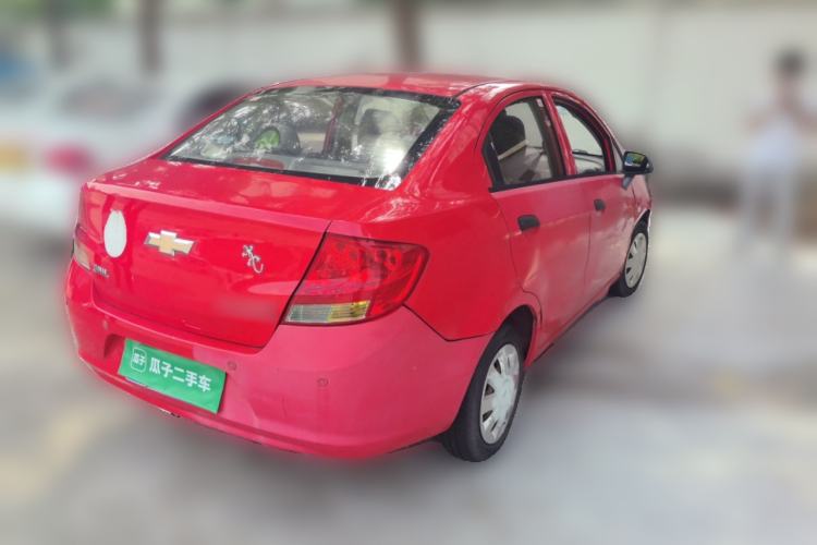Used Chevrolet Sail 2010 Sedan 1.4L Manual Ideal Edition Rear Right 45 Deg
