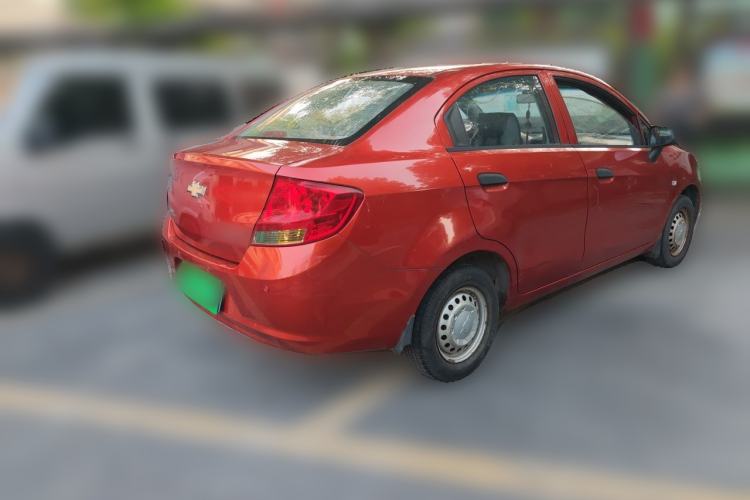 Used Chevrolet Sail 2010 Sedan 1.2L Manual Fashion Edition Rear Right 45 Deg