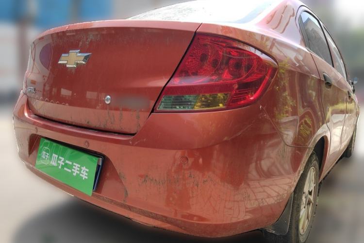 Used Chevrolet Sail 2010 Sedan 1.2L Manual Fashion Edition Rear Right 45 Deg
